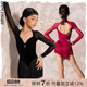 Dancebaby拉丁舞服女童舞蹈服2026新款 比赛服舞裙连衣裙D72 冬装
