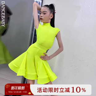 Dancebaby拉丁舞练功服比赛服2025新款 规定服赛服考级服DAS757
