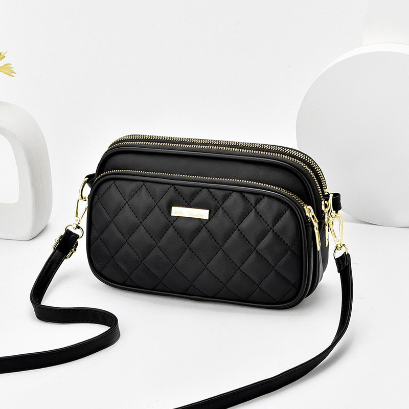 women's bag high quality ladies handbag 女单肩斜挎软皮小方包