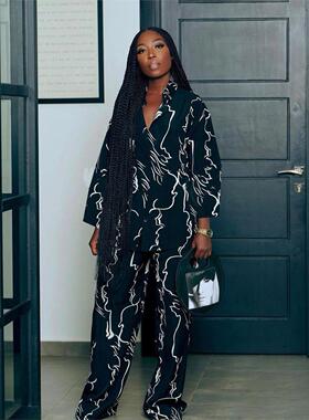 Big Women Plus Size Pant Sets Plus Size Two Piece Set 2 Piec