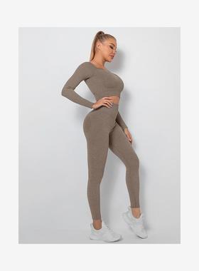 Yoga Sets Women Gym Clothes Seamless Workout Sportswear Yoga