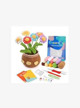 DIY Handmade Doll Crochet Kit For Beginners Penguin Sewing M