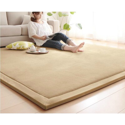 Home Rug Soft Carpet Living Bedroom Tatami Floor Mat爬行垫子