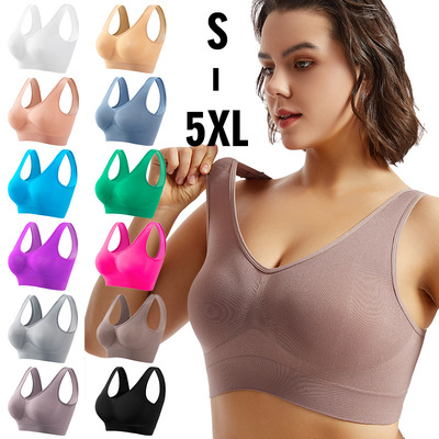 Bras For Women Seamless Bra With Pads Big Plus Size 5XL 6XL