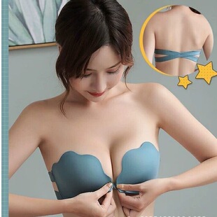 women's bra thin invisible underwear女隐形文胸贴无磁防滑内衣