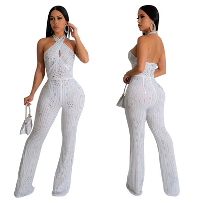 欧美风连体衣性感衣服女