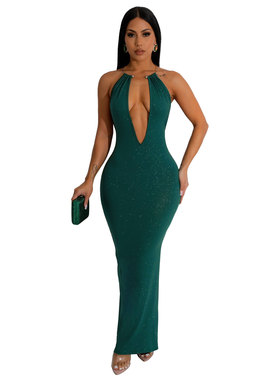 Maxi Dress Evening Birthday Prom Dresses sexy party red new