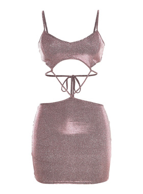 Hollow out evening gown dress for women 镂空晚礼服连衣裙女