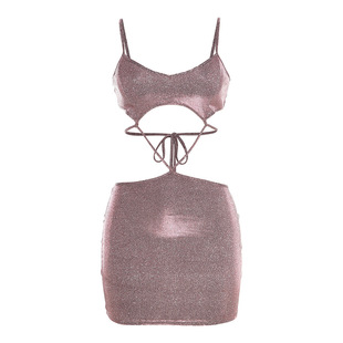 gown evening dress for 镂空晚礼服连衣裙女 Hollow women out