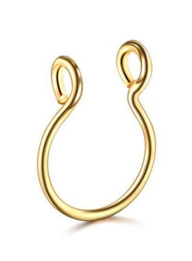 1pcs U Shape Nose Clip Fake Ring Septum No Piercing Lip