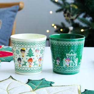 周边 Prince 711密胺圣诞节餐具早餐杯子牙杯 出口日本King