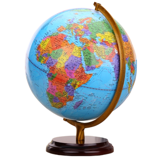 志诚 2026年新版32cm大号高清带灯光地球仪初高中小学生用25cm世界地图仪儿童礼物办公室书房摆件装饰礼品