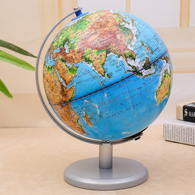 志诚地球仪小学生高清3d立体悬浮