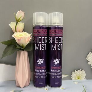 loliya澳馨经典维他命E清香蔻妮丝强力时尚定型喷雾发胶干胶王男