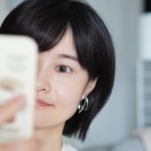 简尔GENER方圆脸双叶子简约通勤线条修饰脸型贴面耳耳环耳饰耳圈