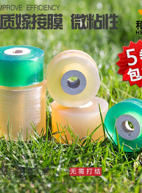 10卷包邮绿色嫁接绑带果树苗木包扎带无需打结自粘性缠绕膜嫁接膜