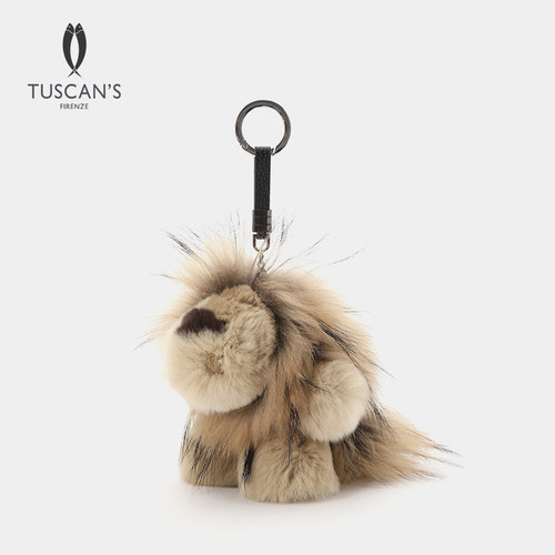 TUSCAN'S可爱百搭小狮子毛绒小挂件
