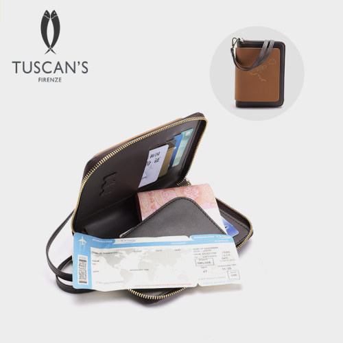 TUSCAN'S真皮护照夹旅游证件包