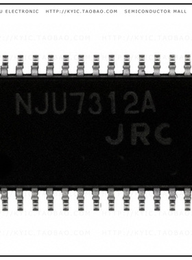 NJU7312AM【IC SWITCH DUAL DPST 30DMP】