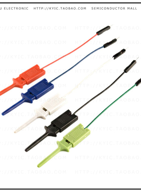 CAB-09741【TEST LEAD HOOK TO TIP PLUG 2.5'】