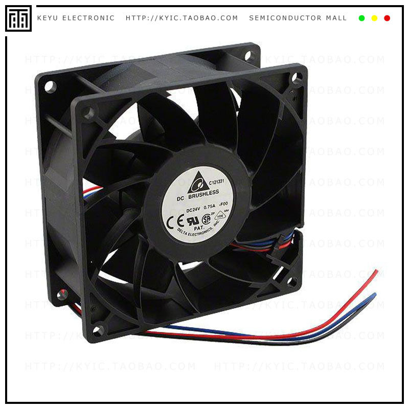 FFB0924EHE-F00【FAN AXIAL 92X38MM 24VDC WIRE】