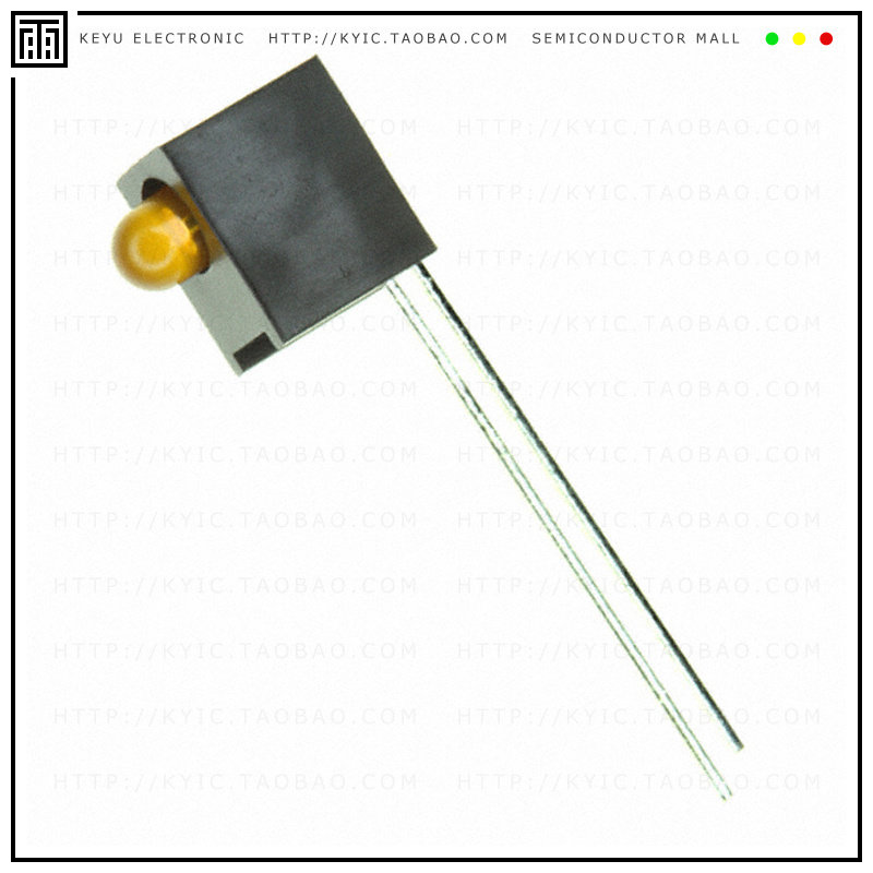 HLMP-1401-D00A1【LED 3MM GAP DIFF YLW RA HOUSING】