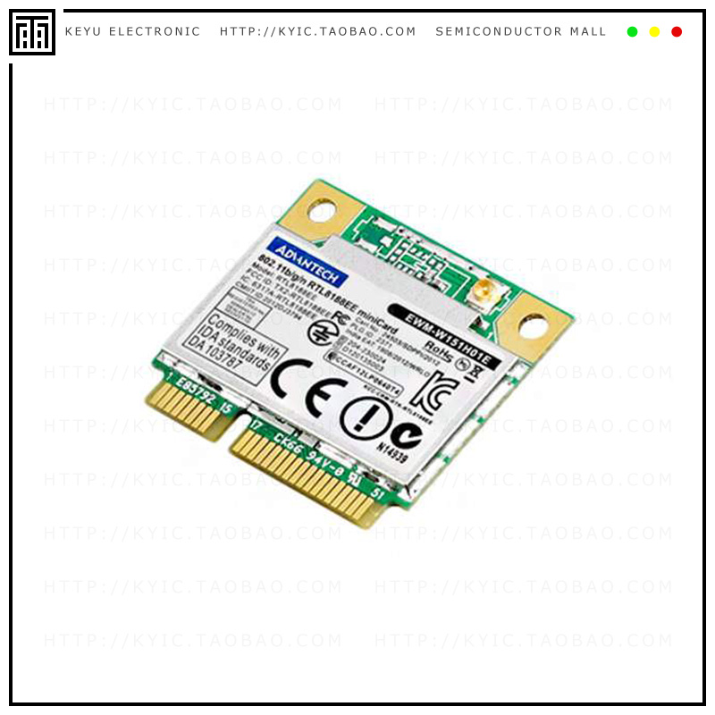 EWM-W151H01E【ADVANTECH 802.11BGN RTL8188EE 1T】