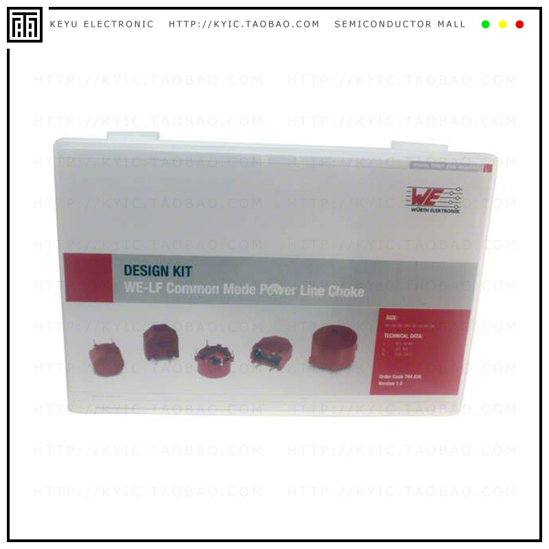 744630【COMMON MODE POWER LINE CHOKES WE】