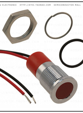 Q14F3CXXR12E【LED PM INDICATOR FLUSH RED】