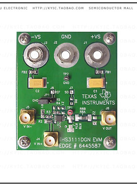 THS3111EVM【EVAL MODULE FOR THS3111】