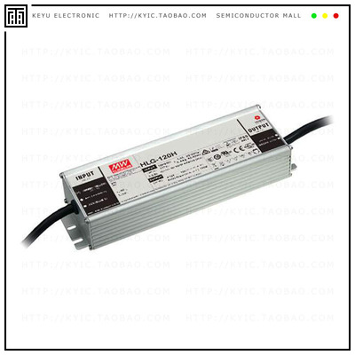 HLG-120H-54B【LED DRVR CC/CV AC/DC 27-54V 2.3A】