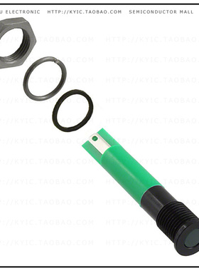 Q8F1BXXHG24E【8MM FLSH BLK CHRM HYP GRN 24VDC】