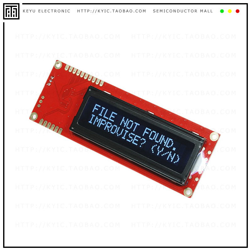LCD-09395【SERIAL ENABLED 16X2 LCD WH ON BK】