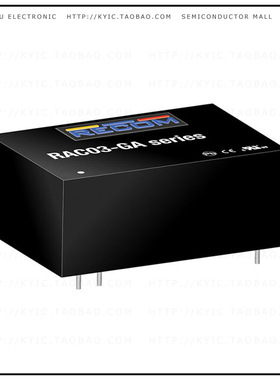 RAC03-15SGA【CONV AC/DC 3W 85-305VIN 15VOUT T】