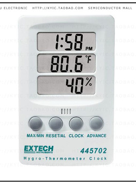 445702【HYGRO-THERMOMETER CLOCK】