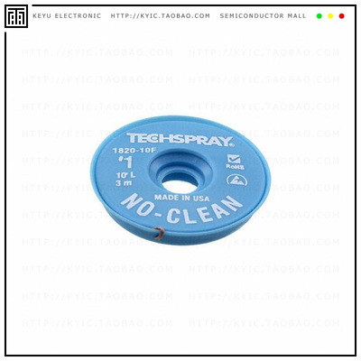 1820-10F【DESOLDER BRAID NO-CLN 0.035' 10'】