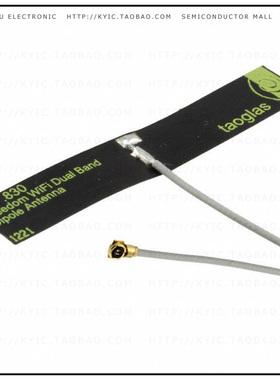 FXP830.24.0100B【RF ANT 2.4GHZ/5.4GHZ FLAT PATCH】