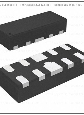 D3V3F4U10LP-7【TVS DIODE 3.3V 5V U-DFN2510-10】