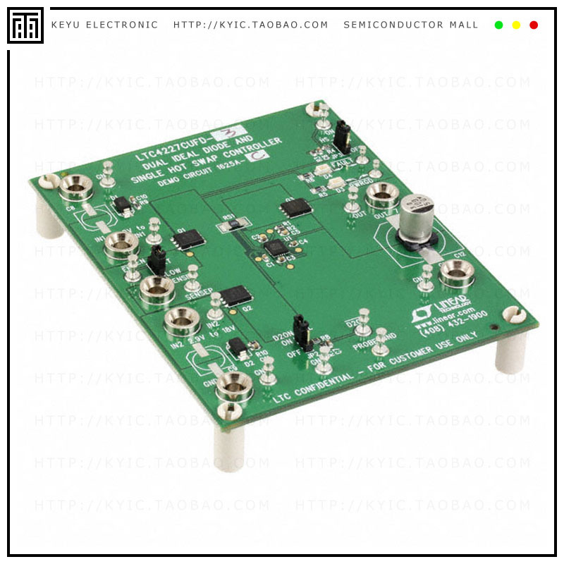 DC1625A-C【BOARD EVAL LTC4227CUFD-3】