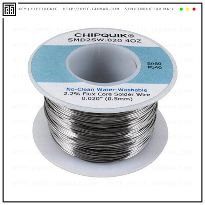 SMD2SW.020 4OZ【SOLDER WIRE 60/40 TIN/LEAD NO-CL】