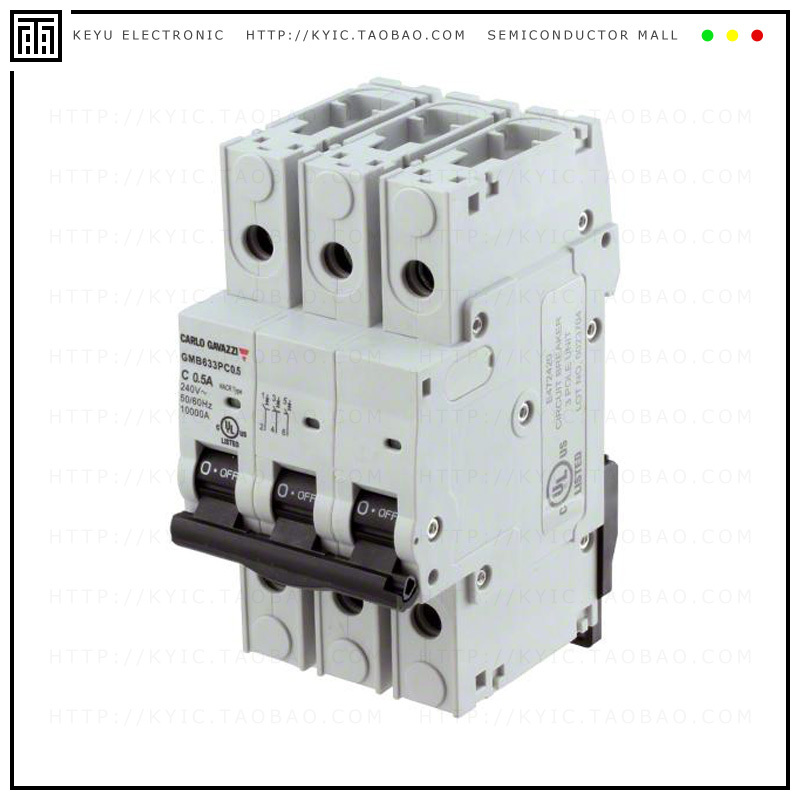 GMB633PC8【CIR BRKR THERM-MAG 8A 240VAC】