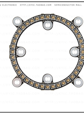 COM-14966【LUMINI LED RING 2' 40XAPA102-202】