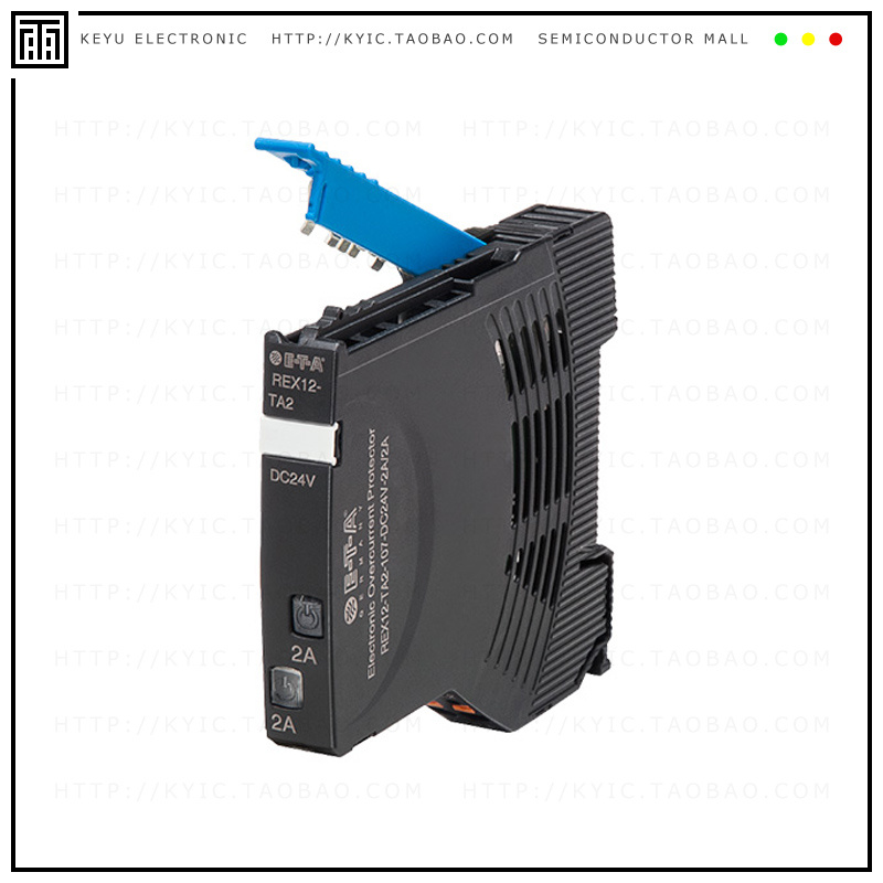 REX12-TA2-107-DC24V-6A/6A【CIR BRKR 6A 24VDC PUSH TO RESET】