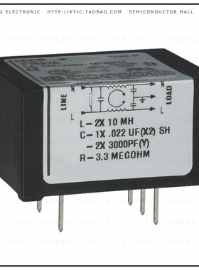 6609064-1【LINE FILTER 250VAC 1A TH】