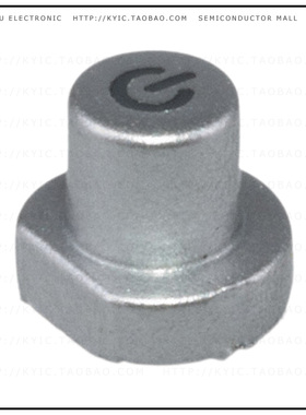 400ECA01E【CAP TACTILE ROUND SILVER】