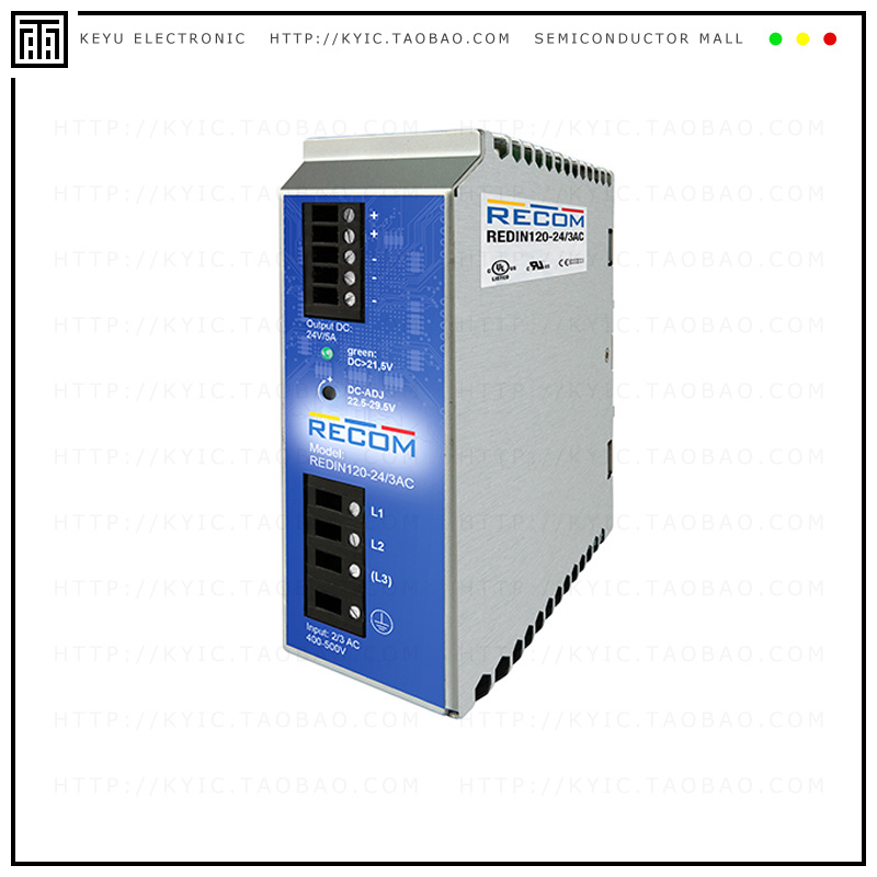REDIN120-24/3AC【120W AC/DC-CONVERTER 'POWERLINE'】