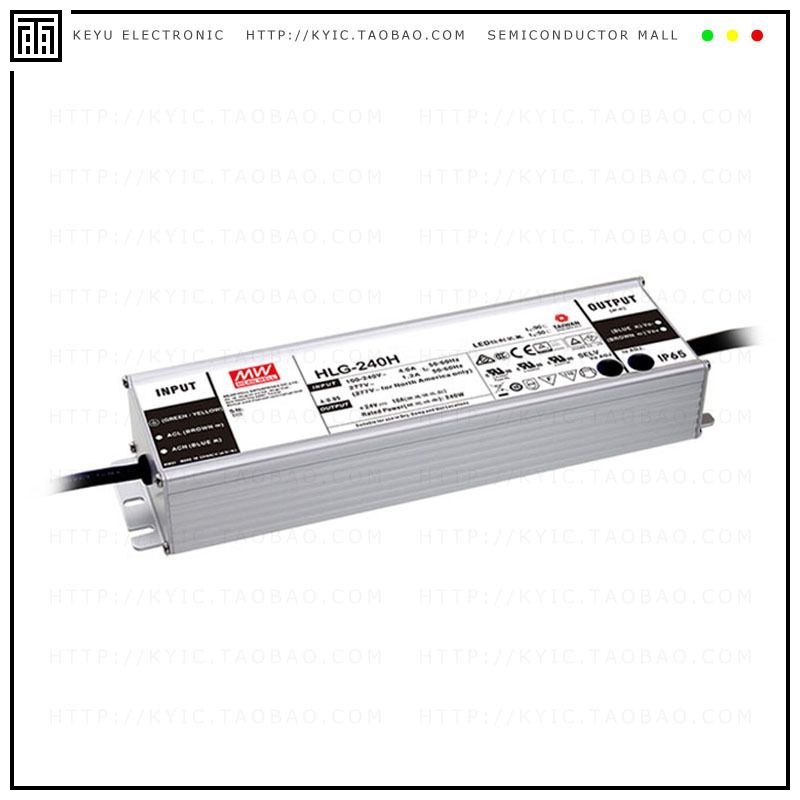 HLG-240H-42A【LED DVR CC/CV AC/DC 39-45V 5.72A】