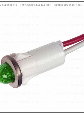 1091M5-125VAC【LED IND LIGHT GREEN 125V SNAPFIT】