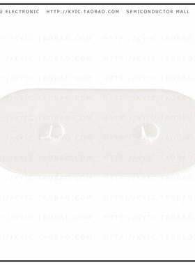 CI-192-028-SR【INSULATOR CRYSTAL 2HOLE CLEAR】