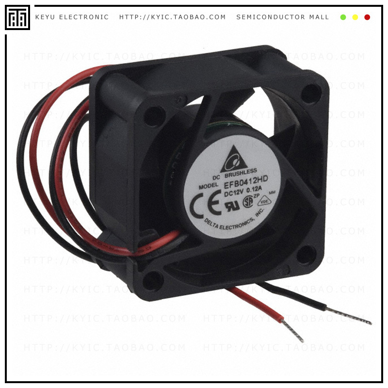 EFB0412HD【FAN AXIAL 40X20MM 12VDC WIRE】